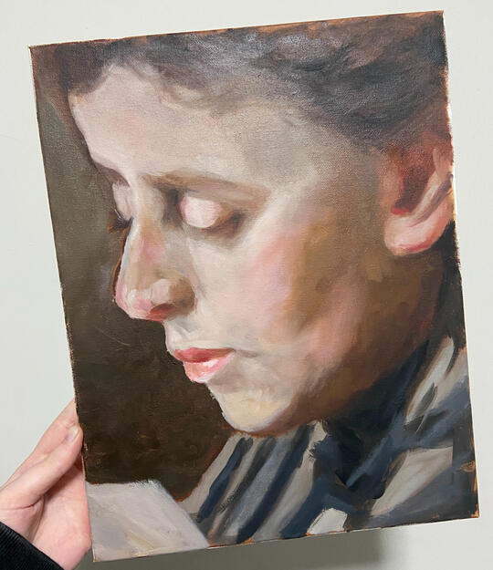 Zorn Experiment - Oil Painting