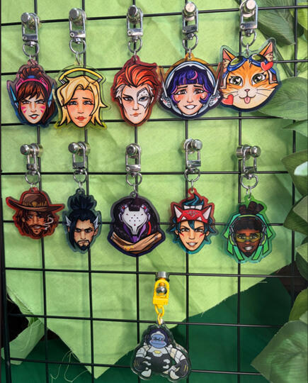 Overwatch Charms