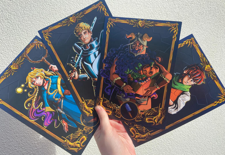 Dungeon Meshi Hades Prints