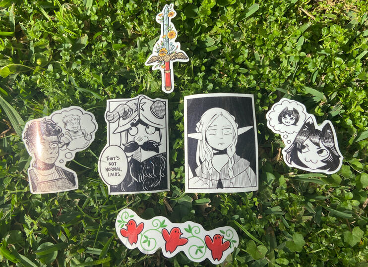 Dungeon Meshi Stickers