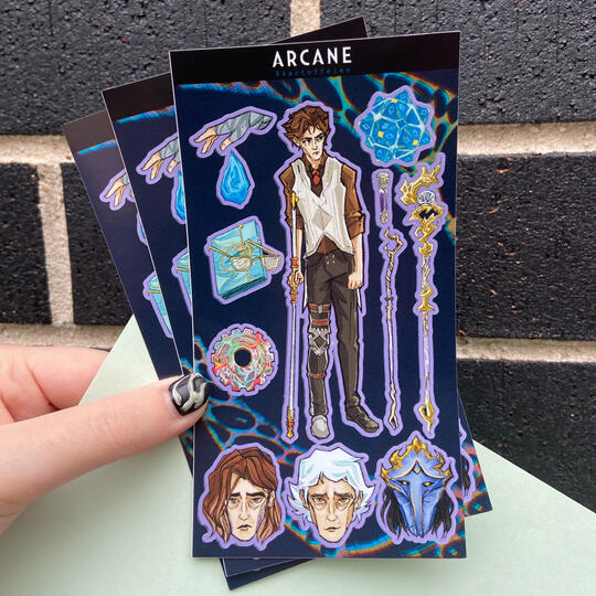 Arcane Sticker Sheets