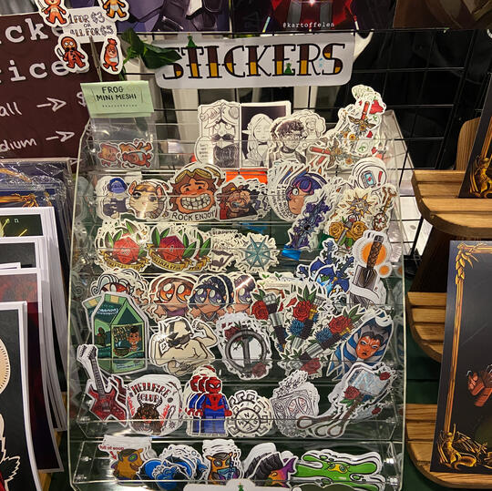 Handcut Stickers