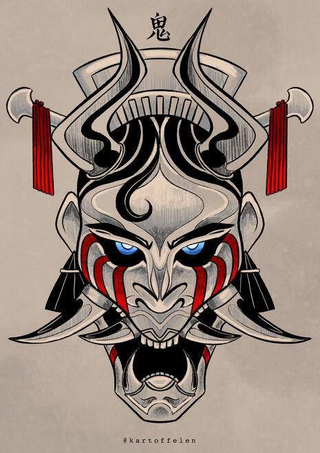 Blue Samurai Oni